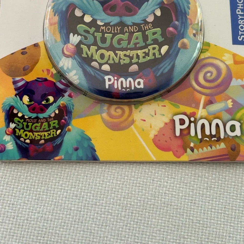 StoryShield Pinna Molly and the Sugar Monster. Requires StoryPhones & Wi-Fi. NIP